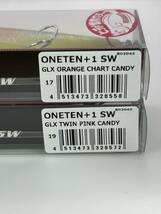 ワンテン プラスワン SW 2個セット 未開封品 GLX ORANGE CHART CANDY ＆ GLX TWIN PINK CANDY ONETEN +1 SW VISION 110_画像7