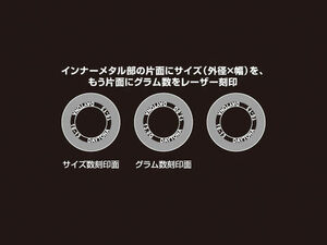 デイトナ　DWRウエイトローラー3個セット　φ16×13mm×8.5g　ホンダ系　90423