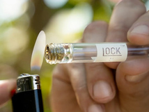 ロックンロード ガラスワンヒッター パイプ LOCK N LOAD CHILLUM カンナビスカップ ボング high times ハイタイムズ thc マリファナ 大麻_画像4