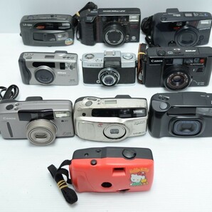 1円〜 コンパクトカメラ MINOLTA OLYMPUS CANON Konica KONICA Canon フィムルカメラ まとめ売り セットの画像2