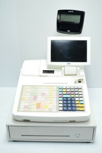 1円〜 動作品 TEC 東芝テック 電子レジスター MA-2055 システムレジスター