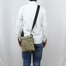 【新品 未使用】プリマクラッセ PRIMA CLASSE 斜め掛け ショルダーバッグ D083 6130 0590 TAUPE グレー系 メンズ レディース_画像5