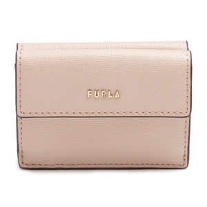 【新品 未使用】フルラ FURLA BABYLON 三つ折り財布 PCY9UNO-B30000-B4L00 レディース ベージュ