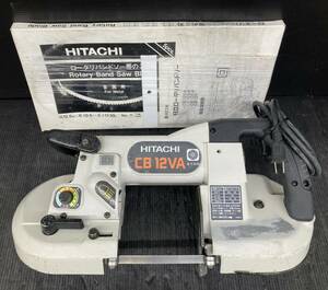 【中古品】★日立工機　120mm ロータリーバンドソー　替刃付　CB12VA /ITX33C5021MM