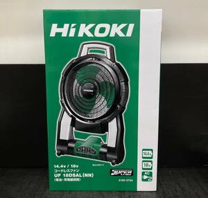 【中古品】★HiKOKI(旧日立工機) 14.4V 18V共用 コードレスファン UF18DSAL(NN)　　ITO43EMRGQ0A