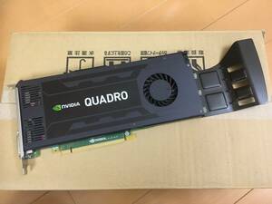 ■NVIDIA♪QUADRO　K4200　4GB　ビデオカード（ジャンク）