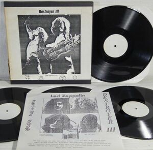 ★★LED ZEPPELIN【Destroyer Ⅲ】BOX箱4LP★★Vintage Bootコレクターズ盤