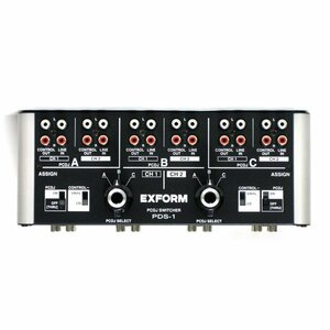 EXFORM / PDS-1s PCDJ SWITCHER スイッチャー セレクター