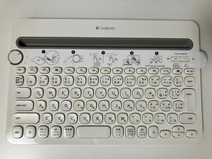 Logicool K480 マルチデバイスキーボード Bluetooth K480WH ロジクール ワイヤレスキーボード