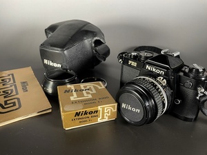 Nikon ニコン FE2 一眼レフカメラ フィルムカメラ 本体 レンズ NIKKOR 50㎜ 1：1.4／ケース 取扱説明書