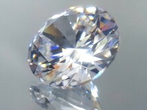 21.29ct 15mm 究極のExcellentcut 特大キュービックジルコニア 理想的なラウンドブリリアンカット 人の手が一切触れていない完全未使用新品_画像7