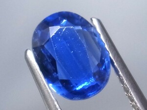 1.27ct 新品・ロイヤルブルーカラー・天然カイアナイト ブラジル産