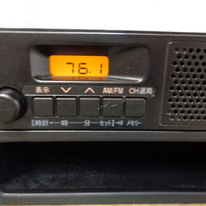 [D12] ① トヨタ ダイハツ 純正 AM/FM ラジオ チューナー 86120-B5111 200㎜ ワイド ( ハイゼット ハイエース 等 )??の画像4
