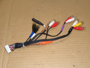 [E28] Alpine VIE-X088VS RCA кабель 24P Mike ввод ( VIE-X08S X08V X008 X088 )??