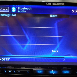 [D27] ① カロッツェリア AVIC-ZH0007 HDDナビ CD/DVD/MSV Bluetooth フルセグTV 2013年の画像7