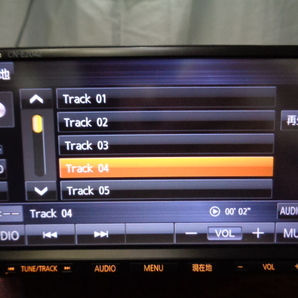 [D29] スズキ 純正 パナソニック ナビ CN-E204ZA 2017年 図データ CD AM/FM SD音楽 ワンセグの画像4