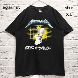 【against】メタリカ METALLICA Tシャツ size XL