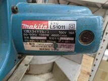 【5-0424-MY-7-1】マキタ makita LS1011 10型卓上マルノコ_画像6