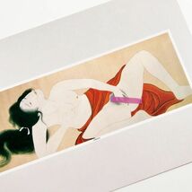 春画集月岡芳年艶女十二態全12枚揃解説秘画集無綴艶本枕絵浮世絵和本美人画大和絵江戸時代風俗画歌川国芳門下幕末明治10年代頃タトゥー刺青_画像4