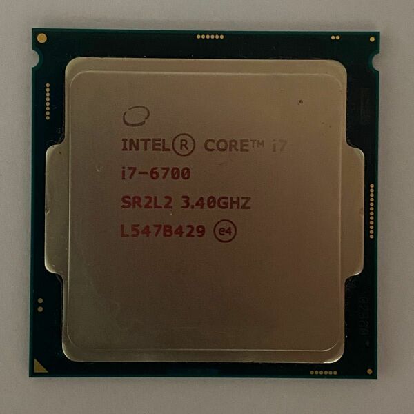 ★Intel /CPU Core i7-6700 3.40GHz 起動確認済み★