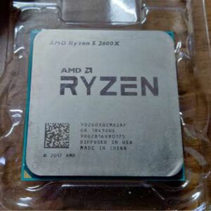 ★AMD Ryzen 5 2600X AM4 デスクトップ CPU Pinnacle Ridge 正規動作品★