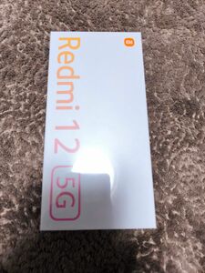 Redmi 12 5G 新品未開封　 ミッドナイトブラック SIMフリー Xiaomi