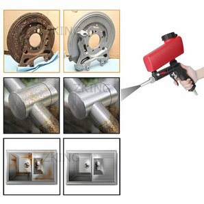 サンドブラスター サンドブラストガン サビ落とし ブラストガン 重力式 落下式 下地処理 ガラス加工 DIY 自動車 バイク 金属 砂の画像2