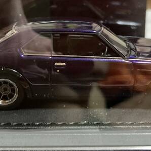 イグニッションモデル ignition model 1/43 Nissan Skyline 2000 GT-ES (C211) Purple 0315の画像3