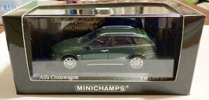 ミニチャンプス PMA 1/43 Alfa Romeo 156 Crosswagon アルファロメオ クロスワゴン 2004 Green metallic