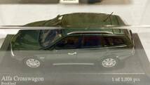 ミニチャンプス PMA 1/43 Alfa Romeo 156 Crosswagon アルファロメオ クロスワゴン 2004 Green metallic_画像6