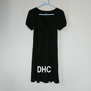 ★DHC(ディーエイチシー) カシュクールワンピ 黒★ 