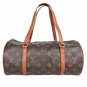 【1円～】ルイヴィトン Louis Vuitton バッグ ハンドバッグ ボーリングバッグ モノグラム パピヨン30 M51365 N00964 ブラウン 中古