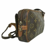 【1円～】 ルイヴィトン LOUIS VUITTON ショルダーバッグ モノグラム マルリーバンドリエール M51828 レザー ブラウン 中古_画像3