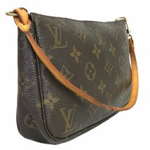 【1円～】 ルイヴィトン LOUIS VUITTON バッグ ハンドバッグ ポシェット モノグラム アクセソワール M51980 ブラウン 中古_画像2