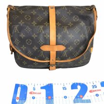 【1円～】ルイヴィトン LOUIS VUITTON バッグ ショルダーバッグ ソミュール30 モノグラム M42256 VI0962 ブラウン レザー 中古_画像2