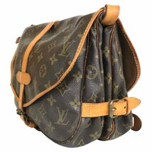 【1円～】ルイヴィトン LOUIS VUITTON バッグ ショルダーバッグ ソミュール30 モノグラム M42256 VI0962 ブラウン レザー 中古_画像4