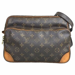 【1円～】ルイヴィトン Louis Vuitton バッグ ショルダーバッグ モノグラム ナイル M45244 NO0040 ブラウン レザー 中古