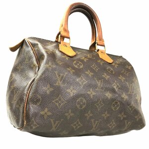 【1円～】ルイヴィトン LOUIS VUITTON バッグ ハンドバッグ ボストンバッグ モノグラム スピーディ25 M41528 SD834レザー ブラウン 中古