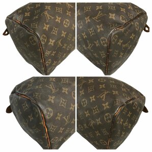 【1円～】ルイヴィトン LOUIS VUITTON バッグ ボストンバッグ ハンドバッグ モノグラム スピーディ40 M41522 822SA レザー ブラウン 中古の画像10