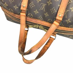 【1円～】ルイヴィトン LOUIS VUITTON バッグ ハンドバッグ ボストンバッグ サックスプール35 M41626 モノグラム レザー ブラウン 中古の画像5