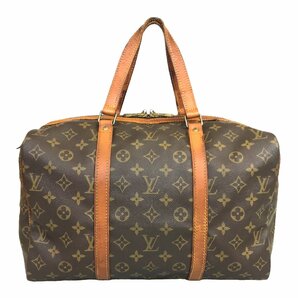 【1円～】ルイヴィトン LOUIS VUITTON バッグ ハンドバッグ ボストンバッグ サックスプール35 M41626 モノグラム レザー ブラウン 中古の画像1