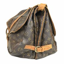 【1円～】ルイヴィトン LOUIS VUITTON バッグ ショルダーバッグ ソミュール30 モノグラム M42256 AR0945 ブラウン レザー 中古_画像2