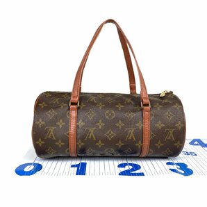 【1円～】ルイヴィトン Louis Vuitton バッグ ハンドバッグ ボーリングバッグ モノグラム パピヨン30 M51365 822 ブラウン 中古の画像4