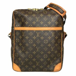 【1円～】 ルイヴィトン Louis Vuitton バッグ ショルダーバッグ モノグラム ダヌーブGM M45266 ブラウン レザー 中古の画像1