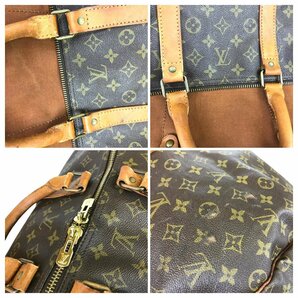 【1円～】 ルイヴィトン LOUIS VUITTON バッグ ボストンバッグ キーポル50 モノグラム M41426 SD レザー ブラウン ゴールド金具 中古の画像8