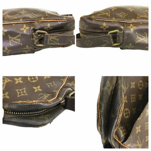 【1円～】ルイヴィトン LOUIS VUITTON バッグ ショルダーバッグ マルソー M40264 モノグラム レザー ブラウン 中古の画像8