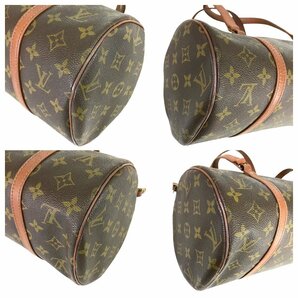 【1円～】ルイヴィトン Louis Vuitton バッグ ハンドバッグ ボーリングバッグ モノグラム パピヨン30 M51365 ブラウン 中古の画像8