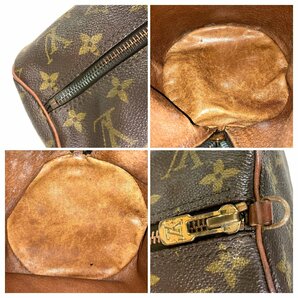 【1円～】ルイヴィトン Louis Vuitton バッグ ハンドバッグ ボーリングバッグ モノグラム パピヨン30 M51365 ブラウン 中古の画像10