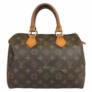 【1円～】ルイヴィトン LOUIS VUITTON バッグ ハンドバッグ モノグラム スピーディ25 M41109 SD0935 レザー ブラウン 中古