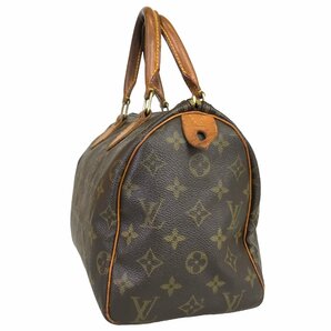 【1円～】ルイヴィトン LOUIS VUITTON バッグ ハンドバッグ モノグラム スピーディ25 M41109 SD0935 レザー ブラウン 中古の画像3